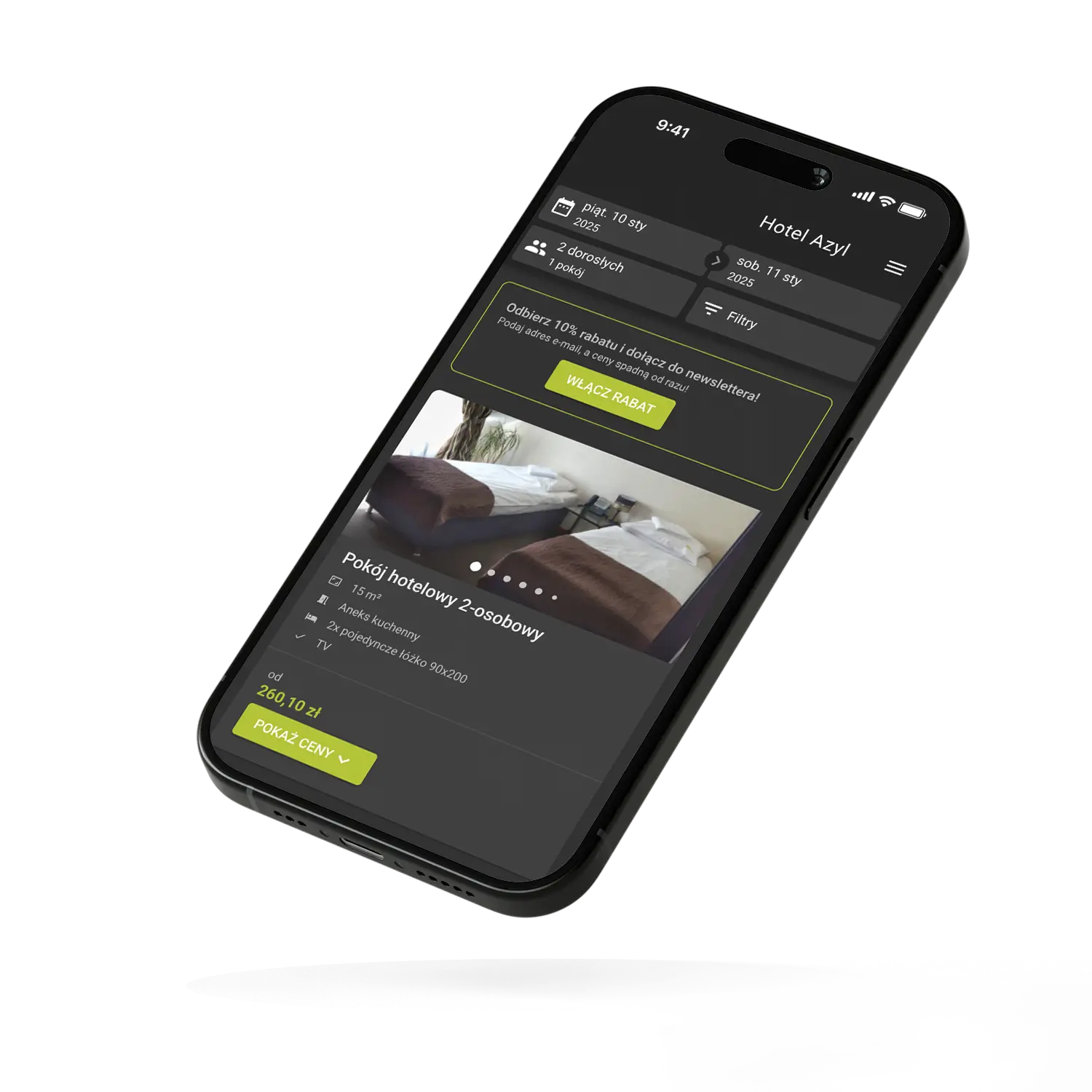 System rezerwacji na stronie internetowej