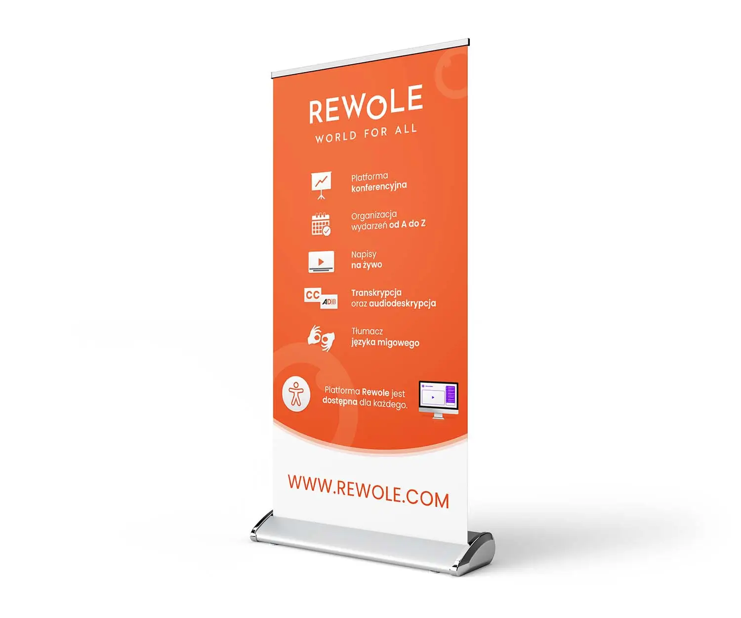 roll-up reklamowy